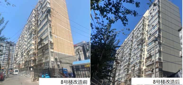 工程掠影:龍?zhí)督值缽V渠門內(nèi)大街6號(hào)樓、8號(hào)樓綜合整治項(xiàng)目